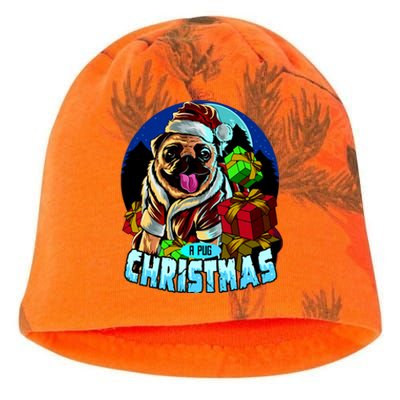 Best Pug Christmas Kati - Camo Knit Beanie