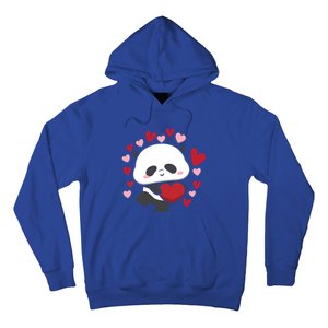 Bear Panda Cute Heart Love Rotic Valentine's Couple Cute Gift Hoodie