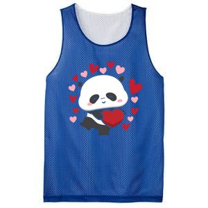 Bear Panda Cute Heart Love Rotic Valentine's Couple Cute Gift Mesh Reversible Basketball Jersey Tank