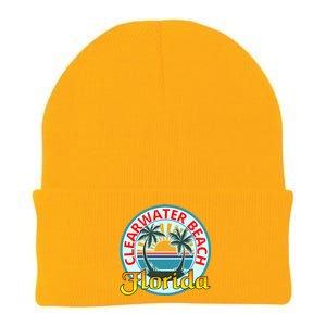 Beach Please Clearwater Beach Florida Beach Spring Break Cute Gift Knit Cap Winter Beanie