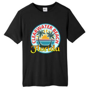 Beach Please Clearwater Beach Florida Beach Spring Break Cute Gift Tall Fusion ChromaSoft Performance T-Shirt