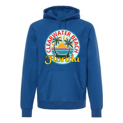 Beach Please Clearwater Beach Florida Beach Spring Break Cute Gift Premium Hoodie