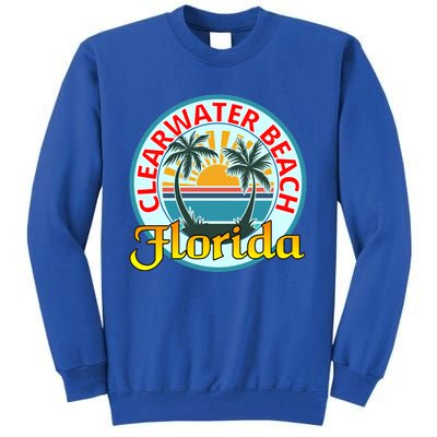 Beach Please Clearwater Beach Florida Beach Spring Break Cute Gift Tall Sweatshirt