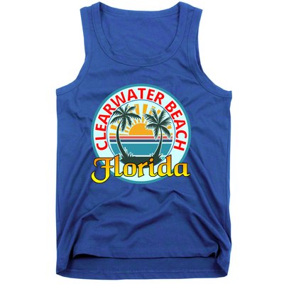 Beach Please Clearwater Beach Florida Beach Spring Break Cute Gift Tank Top