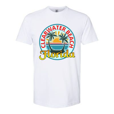 Beach Please Clearwater Beach Florida Beach Spring Break Cute Gift Softstyle CVC T-Shirt