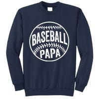 Baseball Papa Coach Fathers Day Sweatshirt