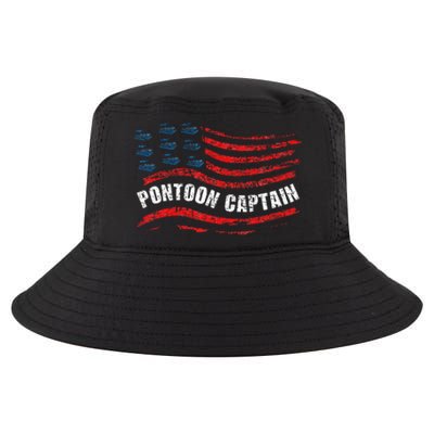 Boating Pontoon Captain Women 4th Of July Pontoon Boat Cool Comfort Performance Bucket Hat