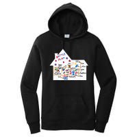 Battle Plan Christmas Home Hand Dawn Alone Xmas Women's Pullover Hoodie