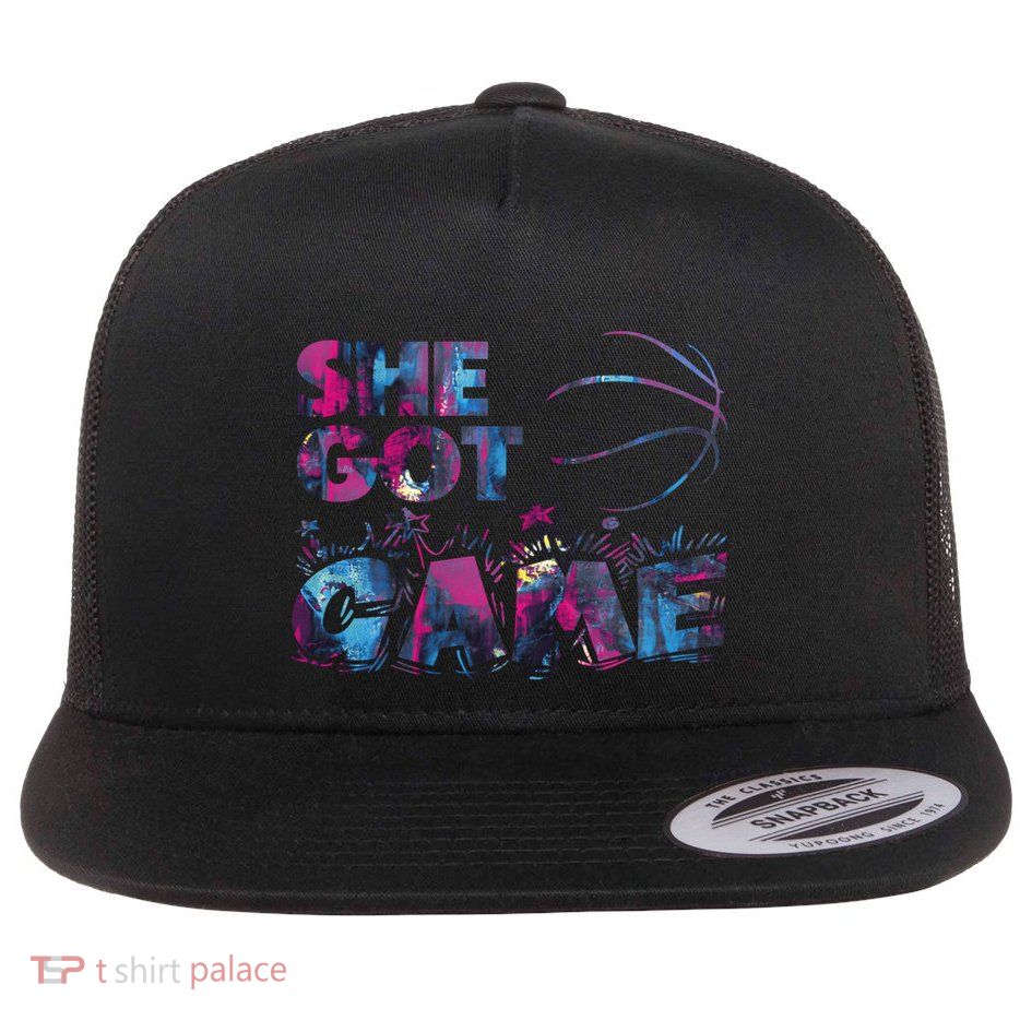Basketball Player Cool Basketball Lover Mom Gift Flatbill Hat
