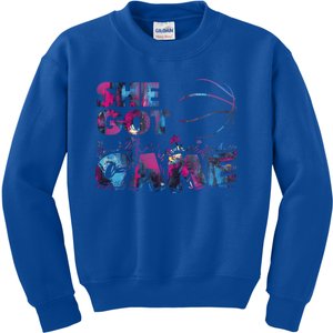 Basketball Player Cool Basketball Lover Mom Gift Kids Sweatshirt