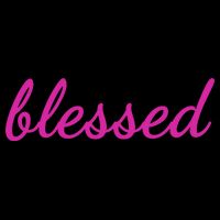 Blessed Pink Christian Impact Tech Backpack