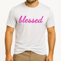 Blessed Pink Christian Cooling Performance Crew T-Shirt