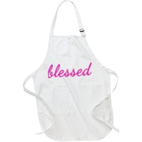 Blessed Pink Christian Apron