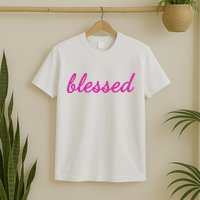 Blessed Pink Christian T-Shirt
