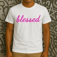 Blessed Pink Christian T-Shirt