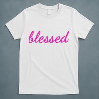 Blessed Pink Christian T-Shirt