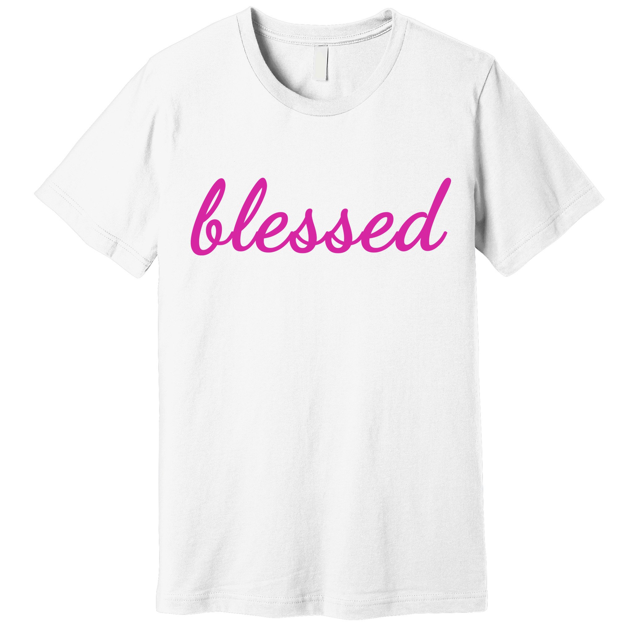 Blessed Pink Christian Premium T-Shirt