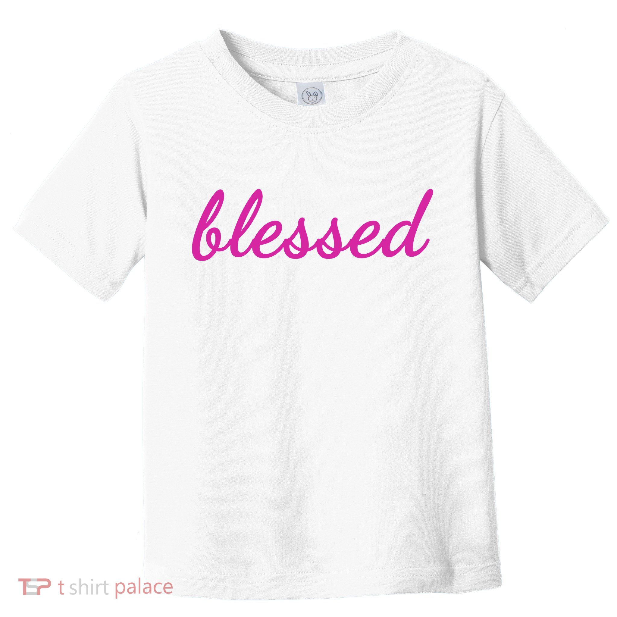 Blessed Pink Christian Toddler T-Shirt