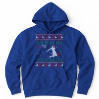 Basketball Player Christmas Cool Ugly Xmas Santa Reindeer Gift Hoodie