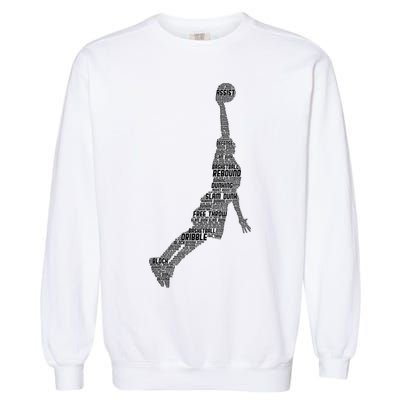 Basketball Player Coach Garment-Dyed Sweatshirt