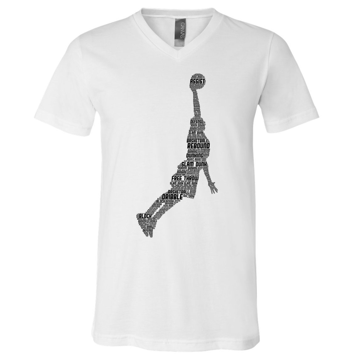Basketball Player Coach V-Neck T-Shirt
