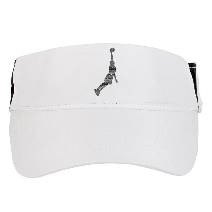 Basketball Player Coach Adult Drive Performance Visor