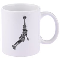 Basketball Player Coach 11oz C Handle Ceramic Mug