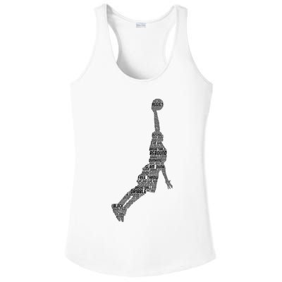 Basketball Player Coach Ladies PosiCharge Competitor Racerback Tank