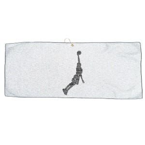 Basketball Player Coach Large Microfiber Waffle Golf Towel