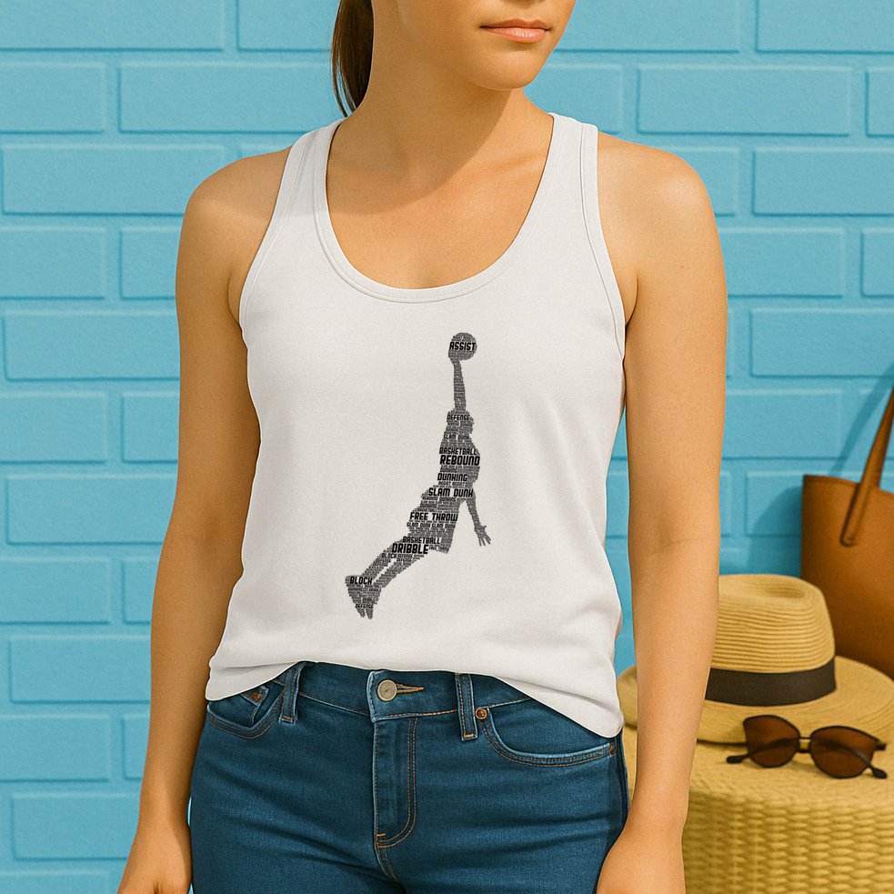 Basketball Player Coach Womens Tank Top