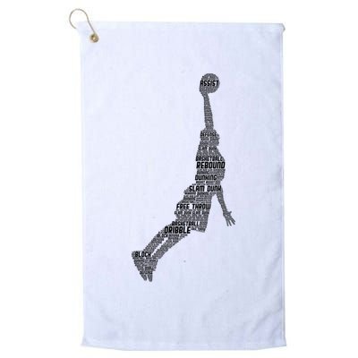 Basketball Player Coach Golf Towel