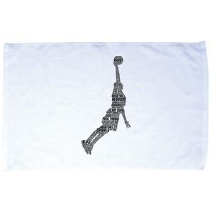 Basketball Player Coach Microfiber Hand Towel