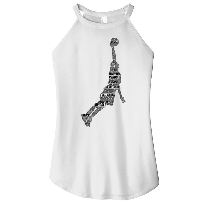 Basketball Player Coach Women's Perfect Tri Rocker Tank