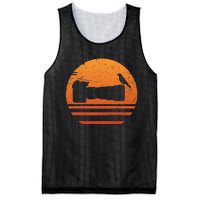 Bird Photographer Camera Retro Mesh Reversible Basketball Jersey Tank