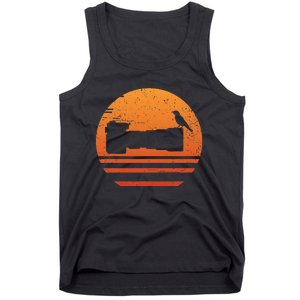 Bird Photographer Camera Retro Tank Top