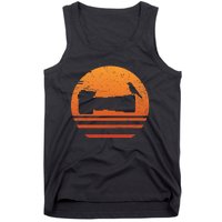 Bird Photographer Camera Retro Tank Top