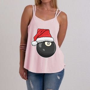 Billiards Player Christmas Costume Pool Funny Gift Women's Strappy Tank