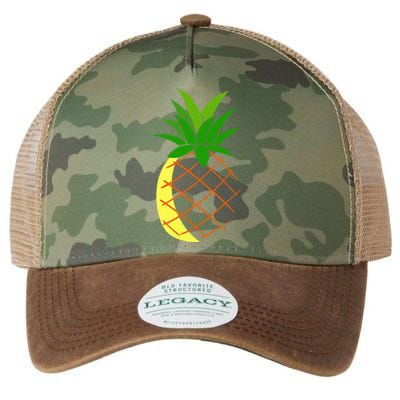 Big Pineapple Costume Cute Easy Fruit Halloween Gift Legacy Tie Dye Trucker Hat