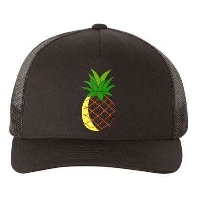 Big Pineapple Costume Cute Easy Fruit Halloween Gift Yupoong Adult 5-Panel Trucker Hat