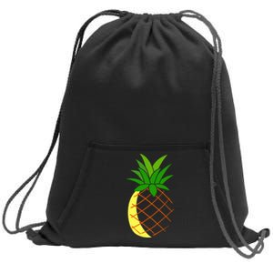 Big Pineapple Costume Cute Easy Fruit Halloween Gift Sweatshirt Cinch Pack Bag