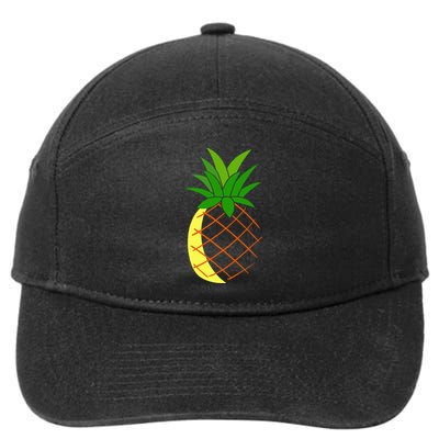 Big Pineapple Costume Cute Easy Fruit Halloween Gift 7-Panel Snapback Hat