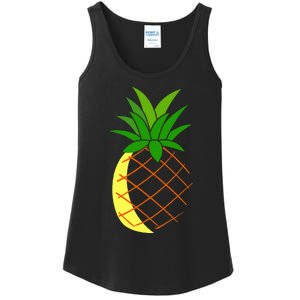 Big Pineapple Costume Cute Easy Fruit Halloween Gift Ladies Essential Tank