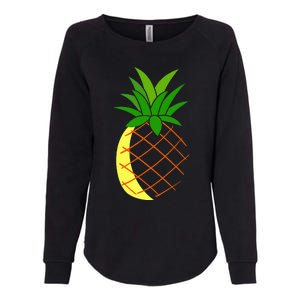 Big Pineapple Costume Cute Easy Fruit Halloween Gift Womens California Wash Sweatshirt