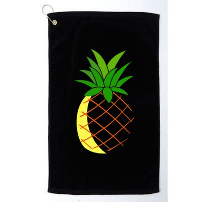 Big Pineapple Costume Cute Easy Fruit Halloween Gift Platinum Collection Golf Towel