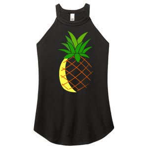 Big Pineapple Costume Cute Easy Fruit Halloween Gift Women's Perfect Tri Rocker Tank