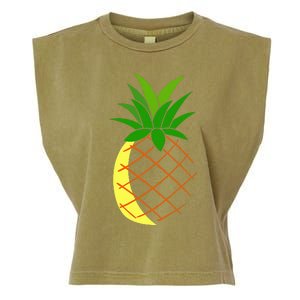 Big Pineapple Costume Cute Easy Fruit Halloween Gift Garment-Dyed Women's Muscle Tee