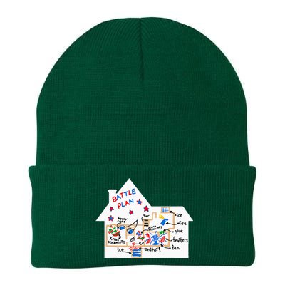 Battle Plan Christmas Home Hand Dawn Alone Xmas Knit Cap Winter Beanie