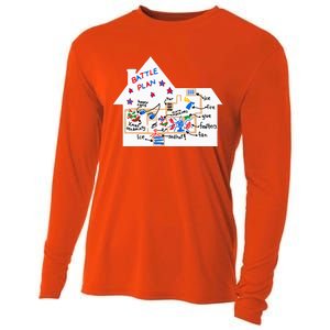 Battle Plan Christmas Home Hand Dawn Alone Xmas Cooling Performance Long Sleeve Crew