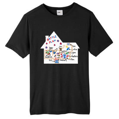 Battle Plan Christmas Home Hand Dawn Alone Xmas Tall Fusion ChromaSoft Performance T-Shirt