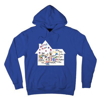 Battle Plan Christmas Home Hand Dawn Alone Xmas Hoodie